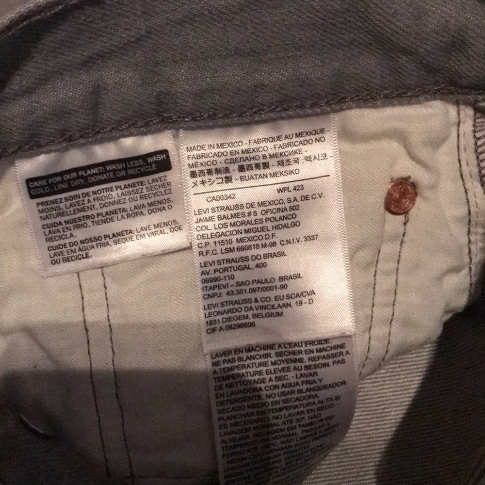 Original Riveted 501 Jeans - Picture 3 of 6